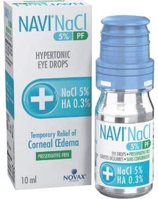Navi NaCl 5% PF Solución Oftálmica 10ml