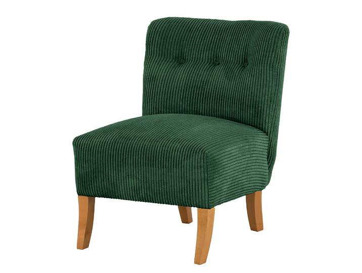Fauteuil Tillet Vert Velours côtelé Poppy 62 x 79 x 67cm