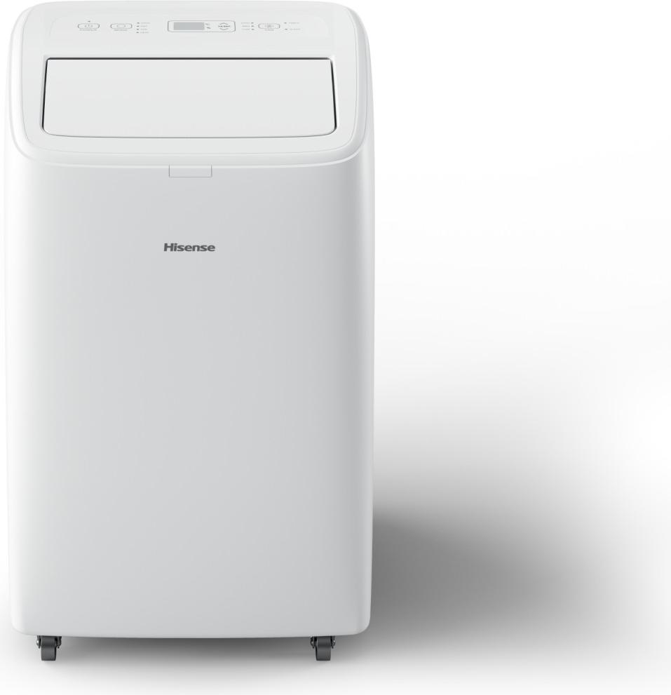 Hisense APC12QC, Einteilige mobile Klimaanlage, Kühlung, Entfeuchter, Ventilator, 3500 W, 1,3 l/h, 64 dB, 320 m³/h