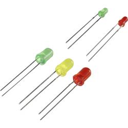 TRU COMPONENTS VK-84523 LED-Sortiment Grün, Rot, Gelb Rund 3 mm, 5 mm 1565565