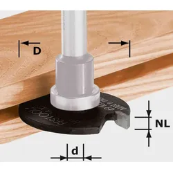 Festool Scheibennutfräser Nutfräser Fräser Oberfräse OF 900-2200 HW D40x4 491059