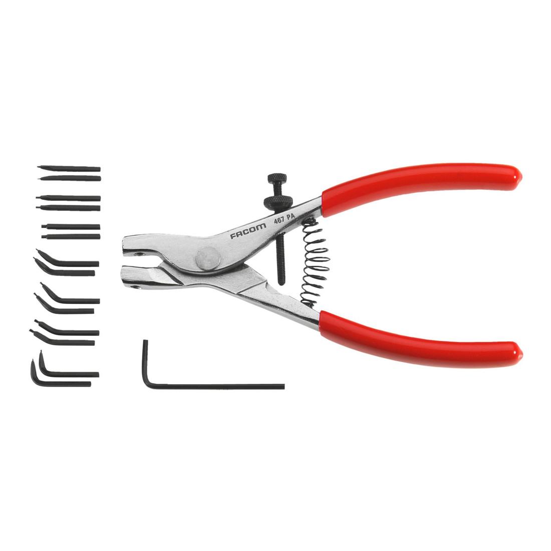 Facom Spitzen Sicherungsringe 1,8mm gerade (470.E8)