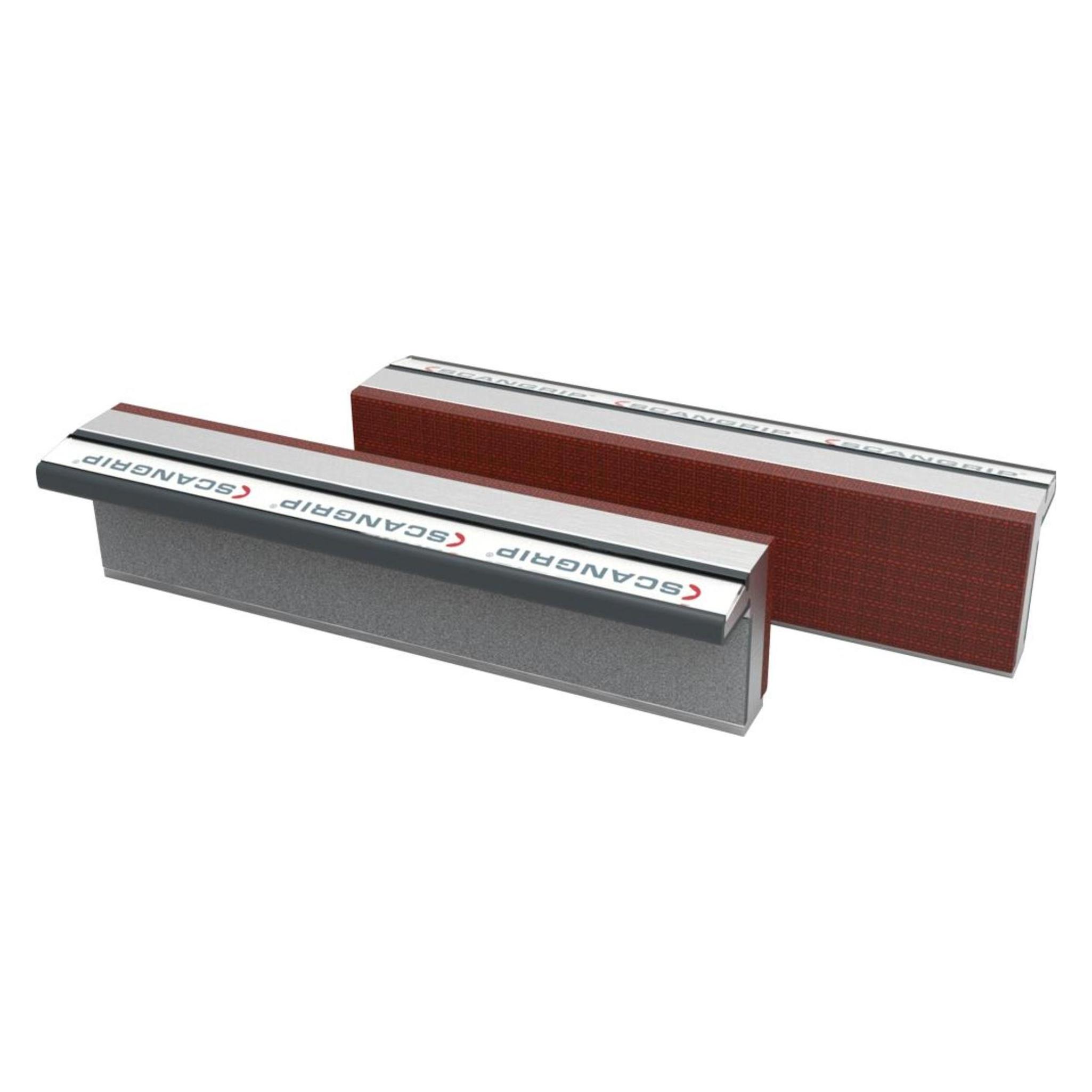 Scangrip Magnet-Schraubstockbacken aus Aluminium mit Fiberauflage (06.2100)