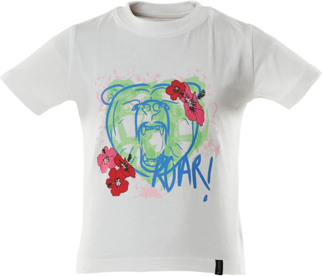 Mascot T-Shirt Kinder Größe 104 weiss mit Druck (18992-965-06-104)