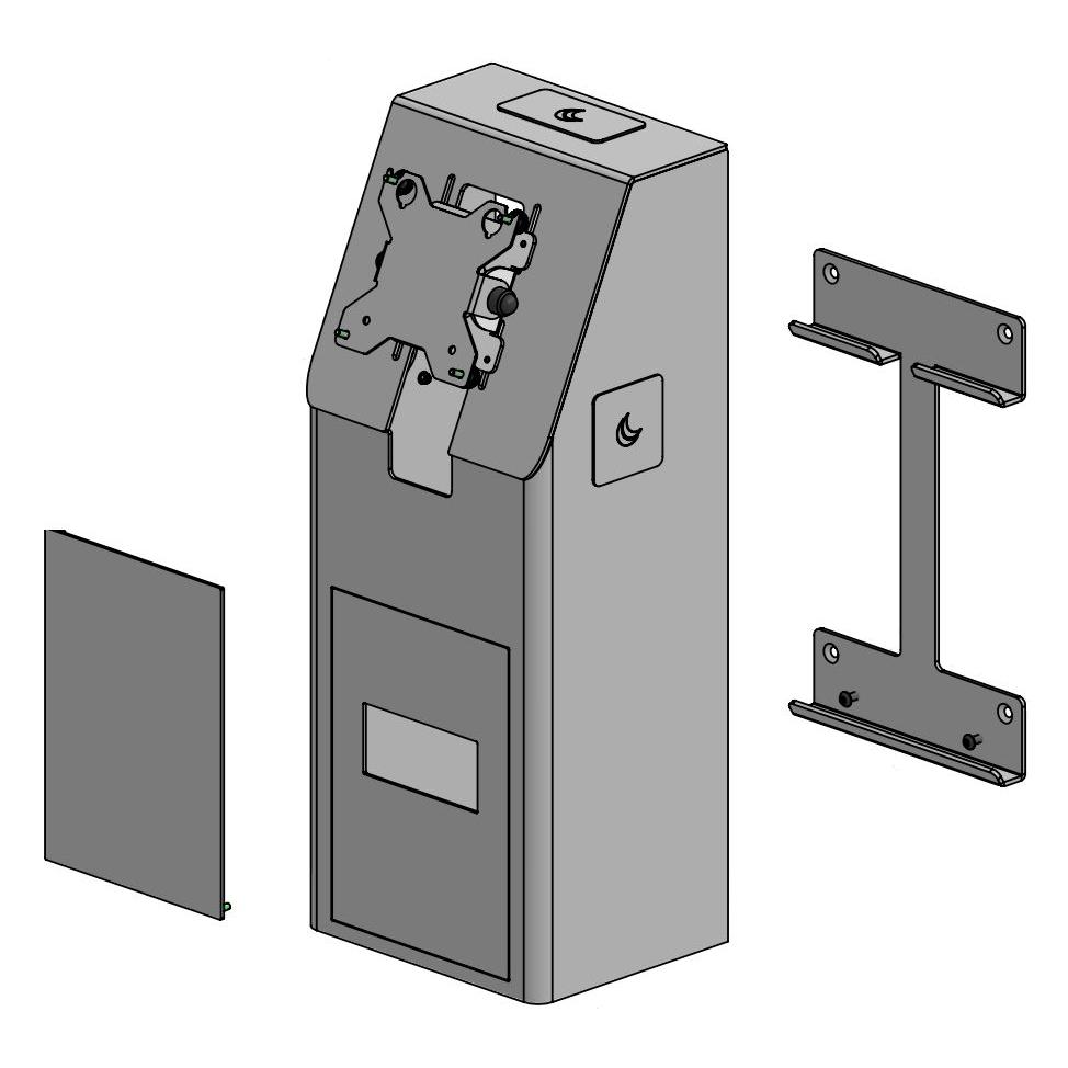 Ergonomic Solutions Wall mounted Self Service (SPK402-02)