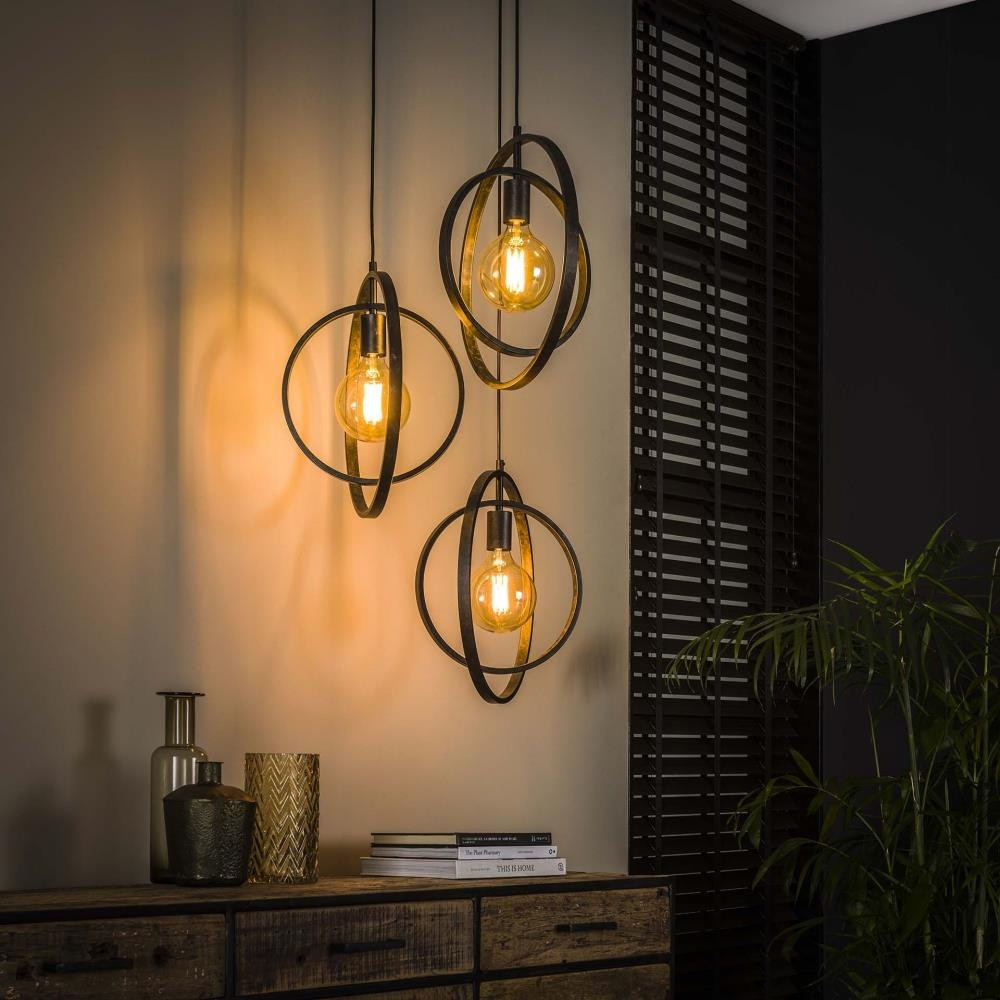 Hanglamp Turn Around Getrapt 3L - Giga Meubel