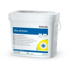 Ecolab Eltra 40 Extra 8,3 KG Desinfektionswaschmittel Desinfektionsvollwaschmittel wirksam schon bei 40 °C