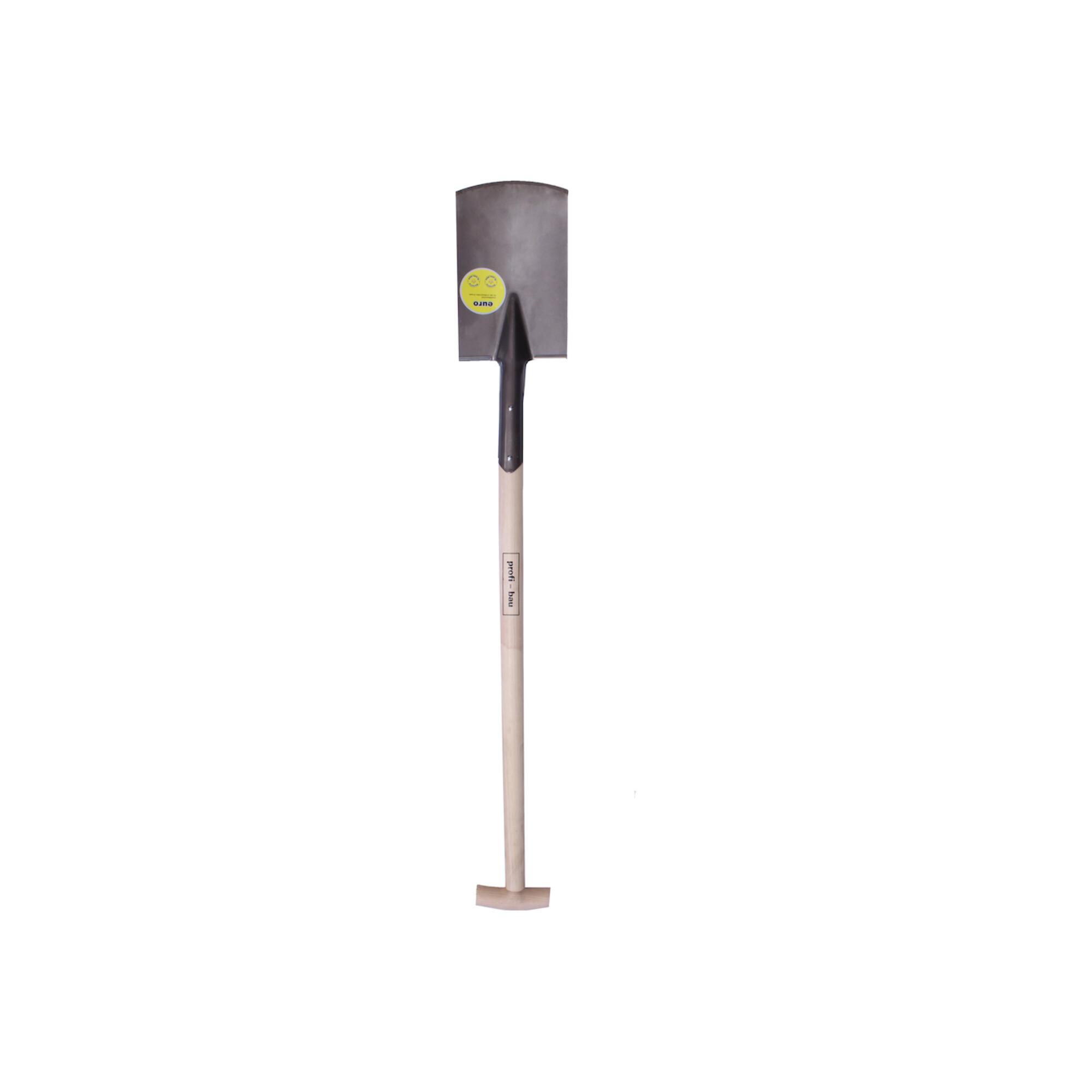 Bauspaten E-T-Stiel Sandgestrahlt ; E/D/E (55207)