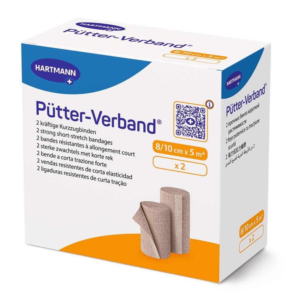 Pütter Verband 8/10 cmx5 m 2 St Binden