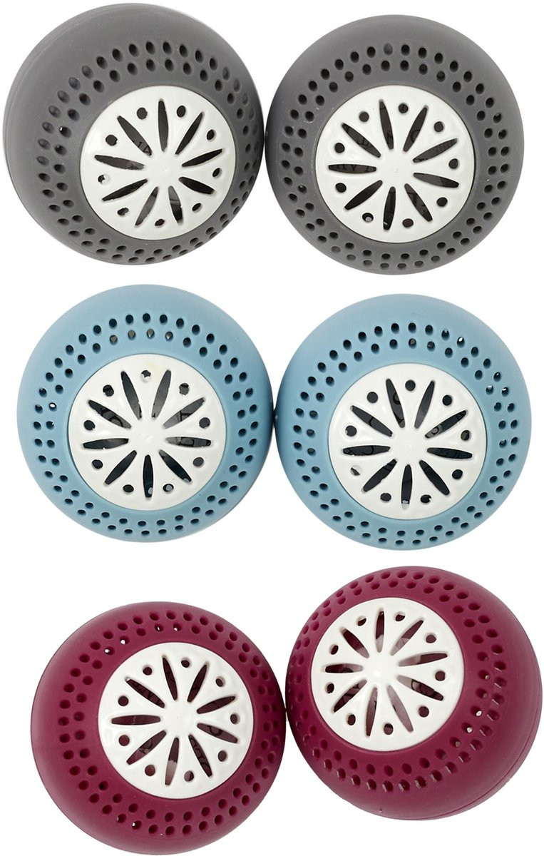Cook Concept Ani-geur ballen - 6 stuks - Geurverwijderaar voor in de koelkast