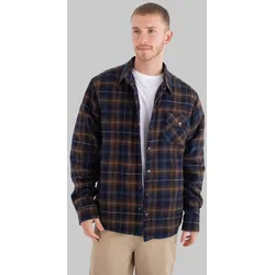 Hurley Axe Sherpa Flannel Hemd blue Gr. L