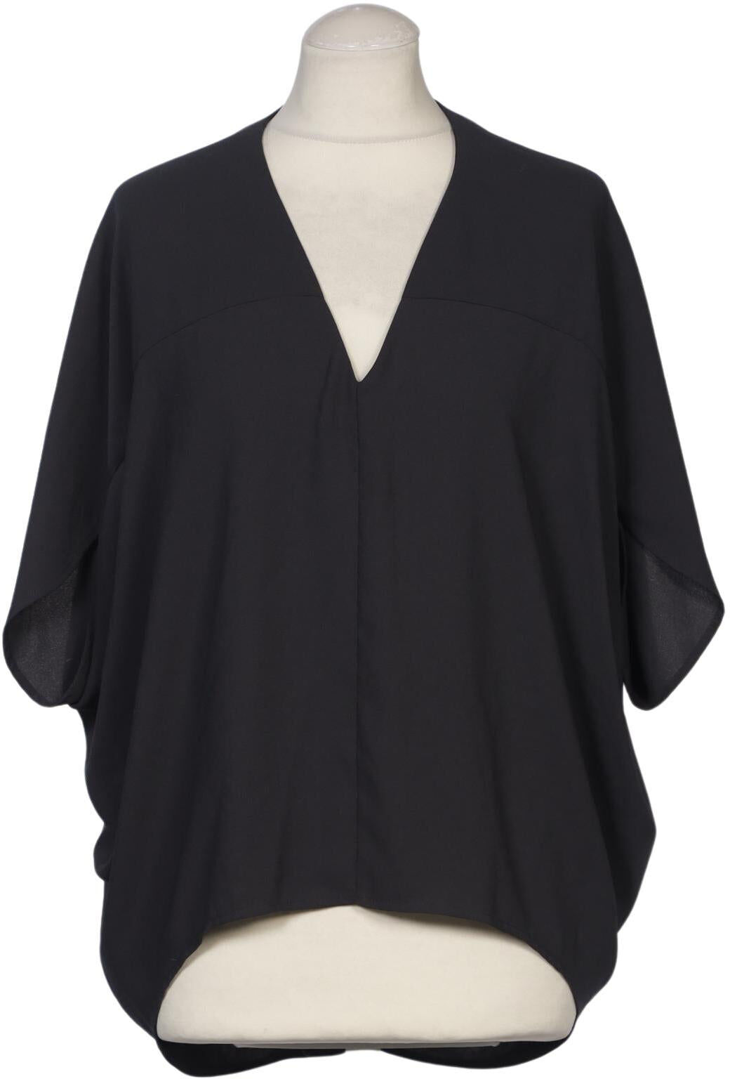 All Saints Damen Bluse, Marineblau, Gr. EU 40, Synthetik - Second Hand