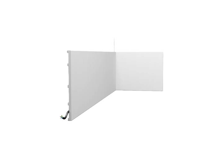 Deko-Stuckleiste „SQUARE SX 207“ - 200 cm weiss Orac Decor