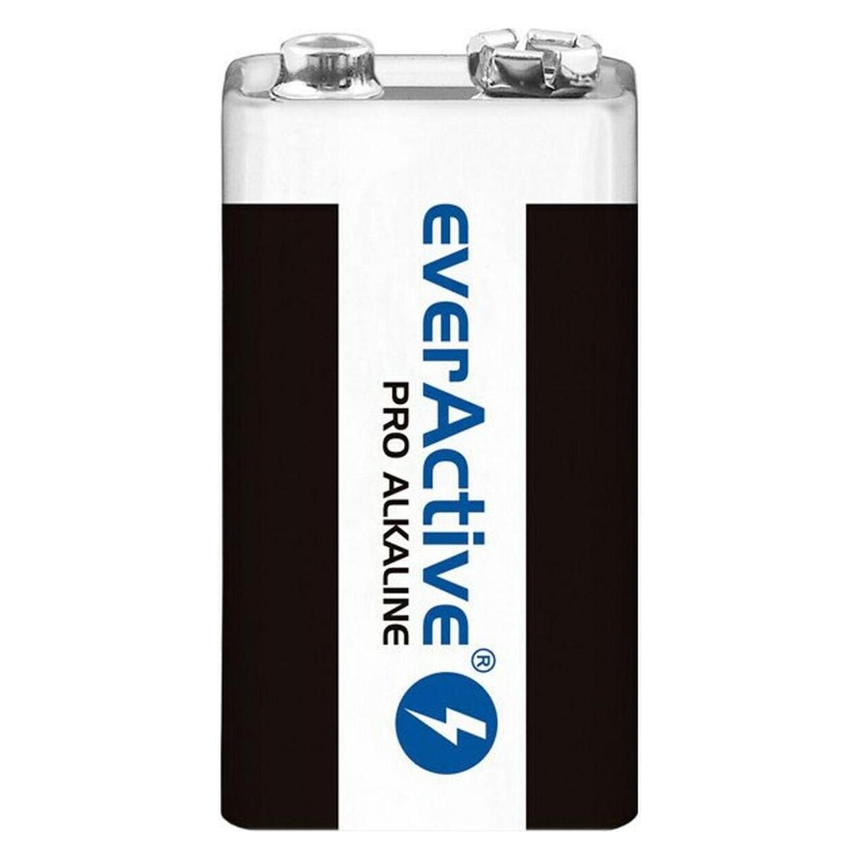 Everactive Alkalibatterie 6LR61 9V (R9*) Pro (1 Stk., AA, 650 mAh) (04645FJF)