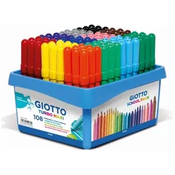 Giotto, Marker, Turbo Maxi Marker Pen 108 Dose (108x)