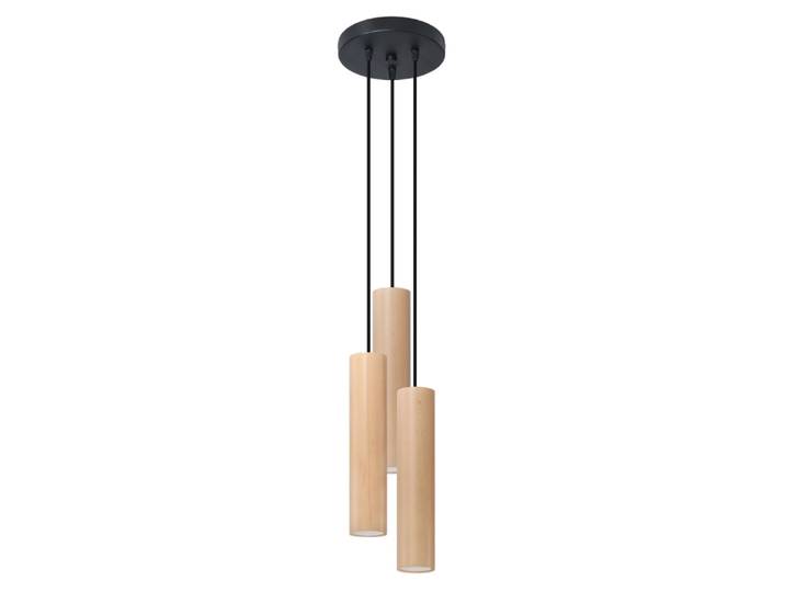 Suspension tube en bois, L: 20cm