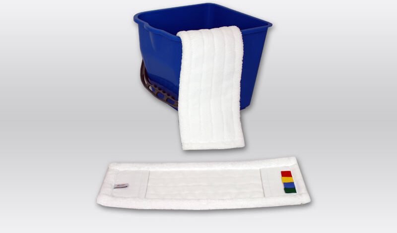Axis Mega Clean Wischmop Pro - PREMIUM Microfaser Bezug 50cm langfloorig