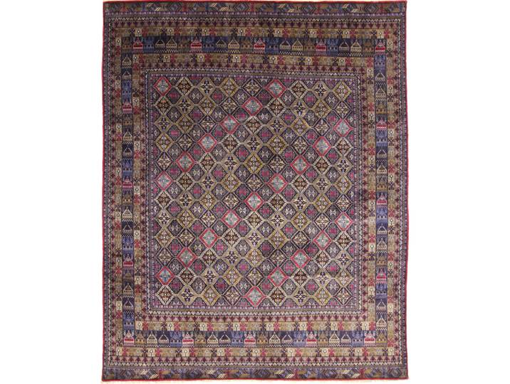 Russia Antik Teppich 296x375 Handgeknüpft Orientteppich Wolle