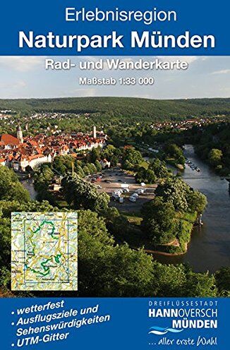 KKV Kartographische Kommunale Verlagsgesellschaft mbH - Erlebnisregion Naturpark Münden: Rad- und Wanderkarte - Preis vom 30.09.2026 09:01:18 h