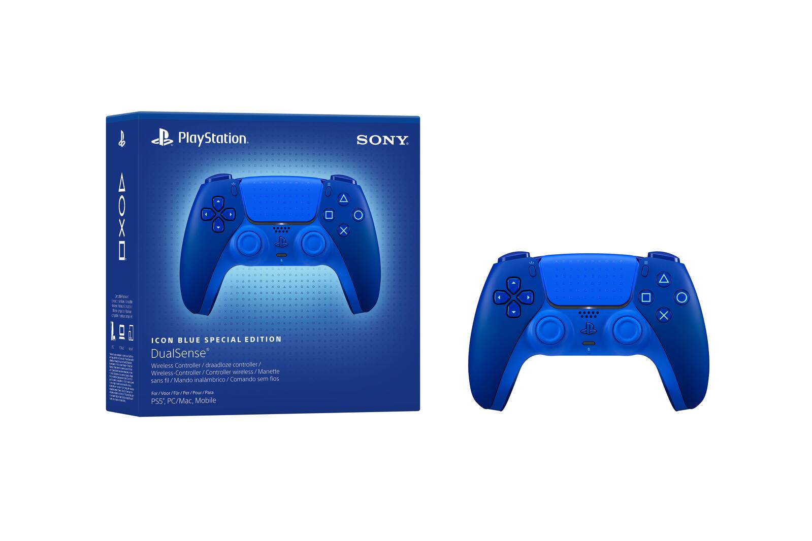 Sony Interactive Entertainment Sony Playstation 5 DualSense Wireless Controller - Icon Blue Special Edition 1000053188