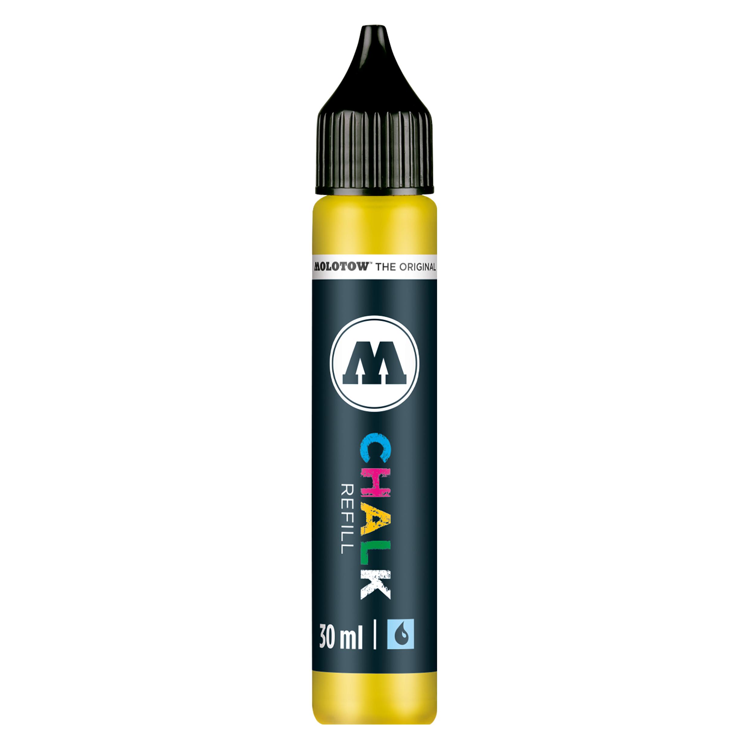 Molotow Nachfülltinte für Kreidemarker 30ml neongelb (Gelb, 1 Stk.) (MO693706)