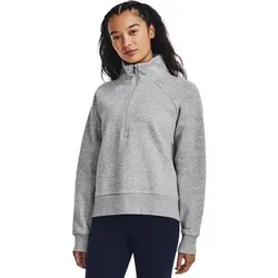 UNDER ARMOUR Damen Rolli UA RIVAL FLEECE HZ, Größe XS in Silber Silber
