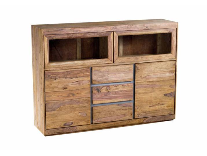 Landscape Highboard SELONG, natur, Sheesham