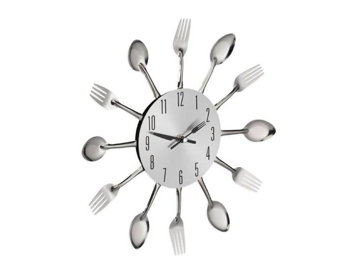 Relaxdays Wanduhr Besteck