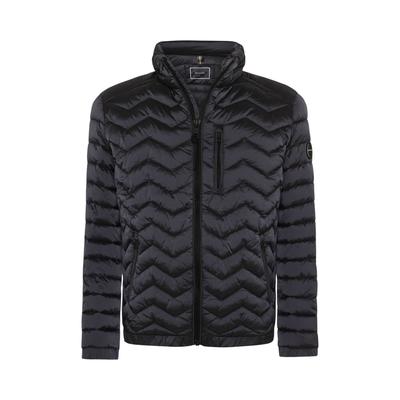 Winterjacke PIERRE CARDIN "Pierre Cardin Jacke", Herren, Gr. 50, schwarz (asphalt), Obermaterial: 100% Polyamid PA., uni, regular fit, Jacken Winterjacke, mit leichter Wattierung