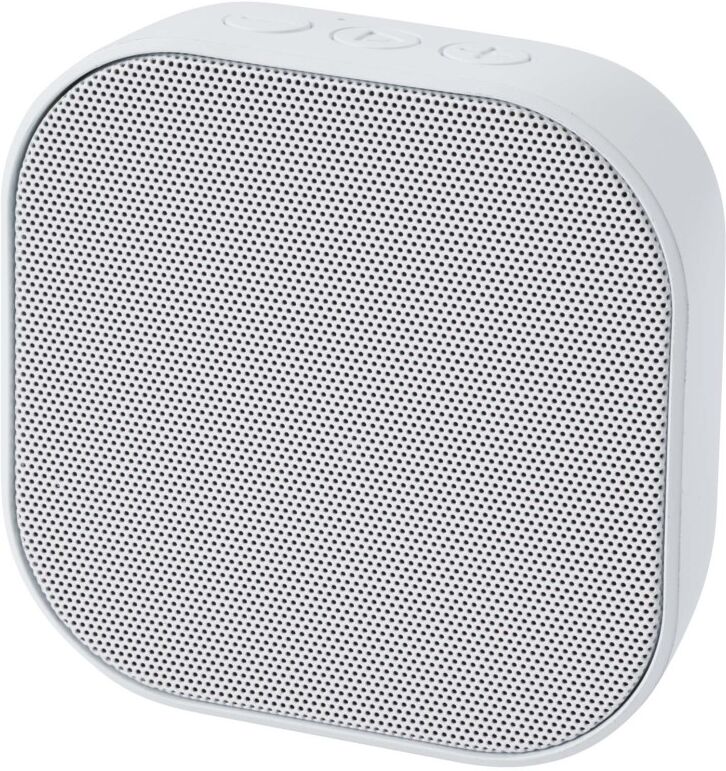 Enceinte Bluetooth publicitaire recyclée 3 W Stark Mini blanc