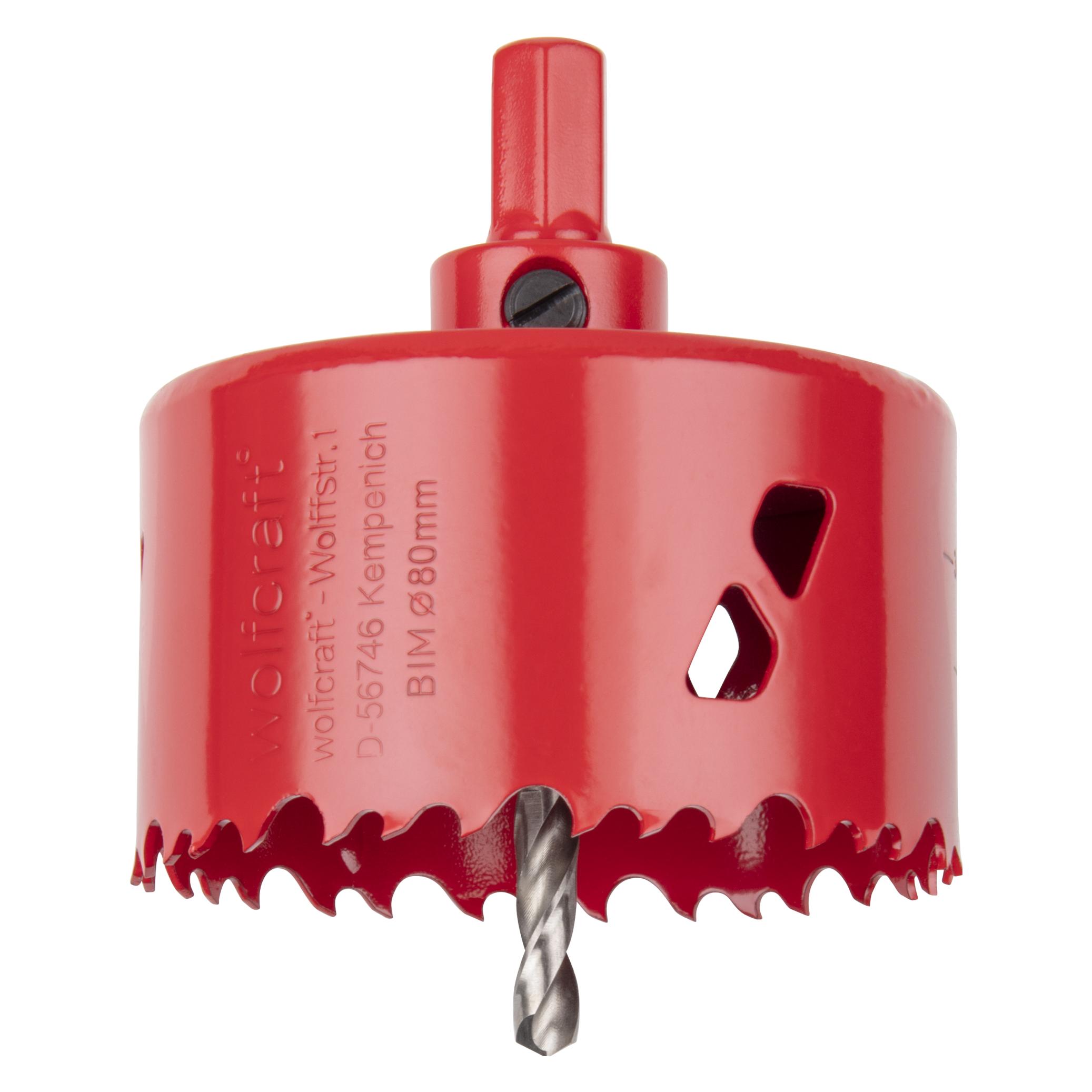 wolfcraft 1 Lochsäge BiM ø80mm (6 mm) (5485000)