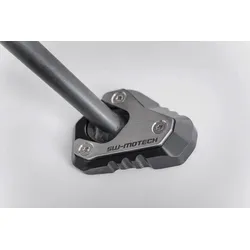 SW-Motech Seitenständer, Verbreiterung - Schwarz/Silber