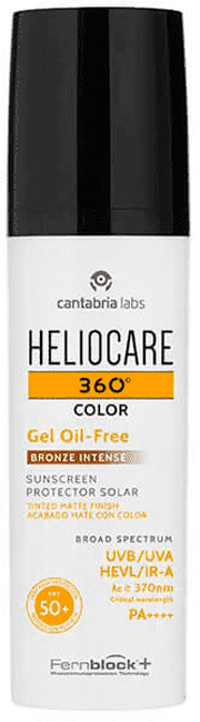 Heliocare 360º Gel Oil Free SPF50+ Cor Bronze Intenso 50ml