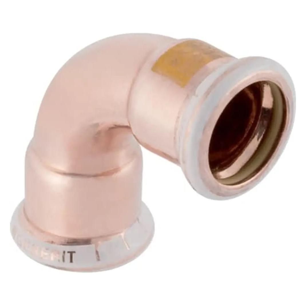 Geberit elbow 90 ° Mapress Kupfer Gas 28mm (34503) (Winkelverbindung) (34503)