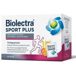 Biolectra Sport Plus Trinkgranulat 20 St