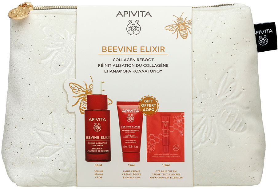 Apivita Coffret activateur de fermeté Beevine Elixir Lift Serum 3 pièces