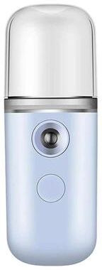 Uplift Picks Nano Facial Sprayer Portable Rechargeable Face Mister For Hydrated Skin blue