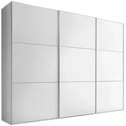 Schwebetürenschrank STAUD "Includo, extra kurze Lieferzeit Stabil & langlebig in Staud Qualität", weiß (dekor weiß), B:249cm H:222cm T:68cm, Schränke, Schwebetürenschrank, Qualität made in Germany