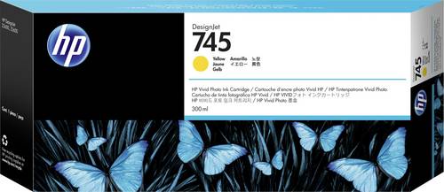 HP Druckerpatrone 745 Original Gelb 300 ml F9K02A 1 St.
