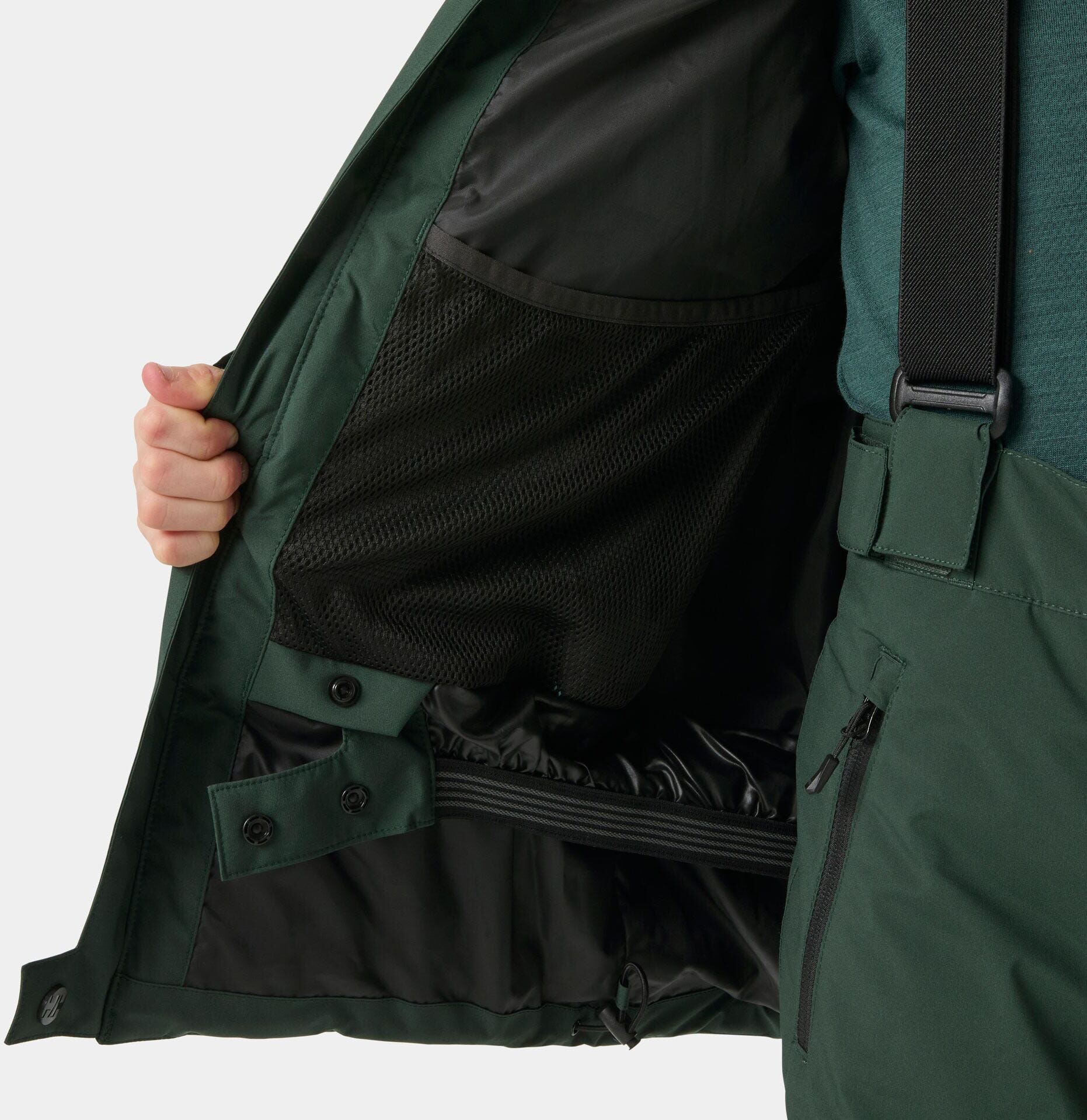 Helly Hansen Juniors' Cyclone Jacket - Green - 10