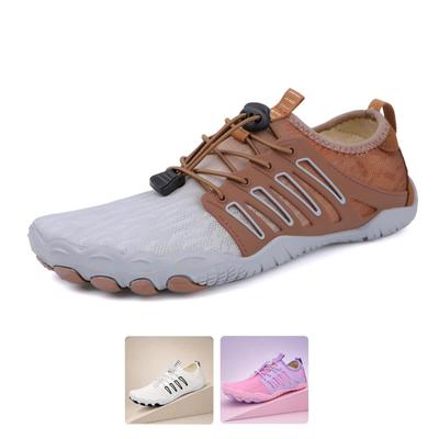 Barfußschuh DOTALES "Slipstep Barfußschuhe Damen & Herren Barfußschuhe", Damen, Gr. 42, Normalschaft, braun, EVA, Polyester, Polyurethan, Textil, Schuhe Barfußschuh, Minimalschuhe