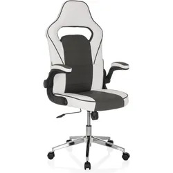 MyBuero Game Sport Pro, Gaming Stuhl, Weiss, Grau, Mehrfarbig