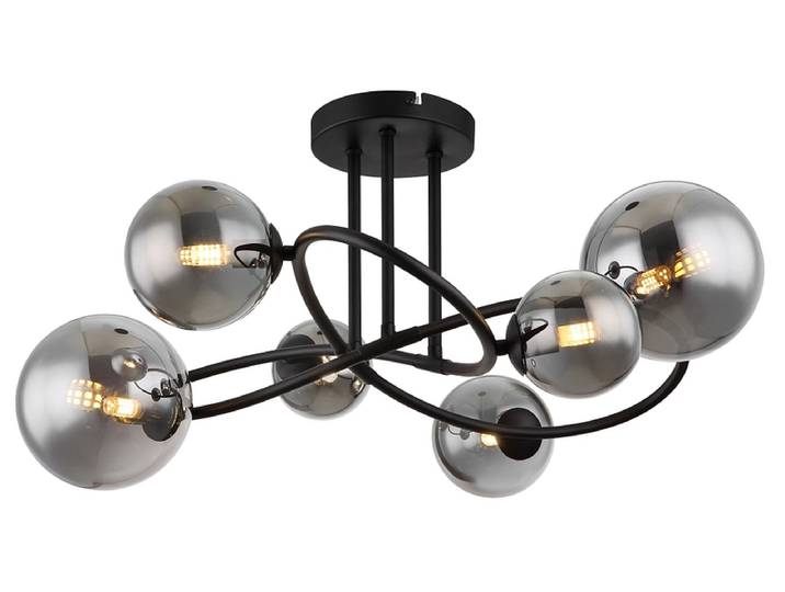 Deckenlampe RIHA 59cm 3.5W schwarz