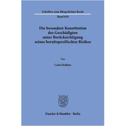 Fleissner:Die besondere Konstitution des, Fachbücher von Carla Fleissner