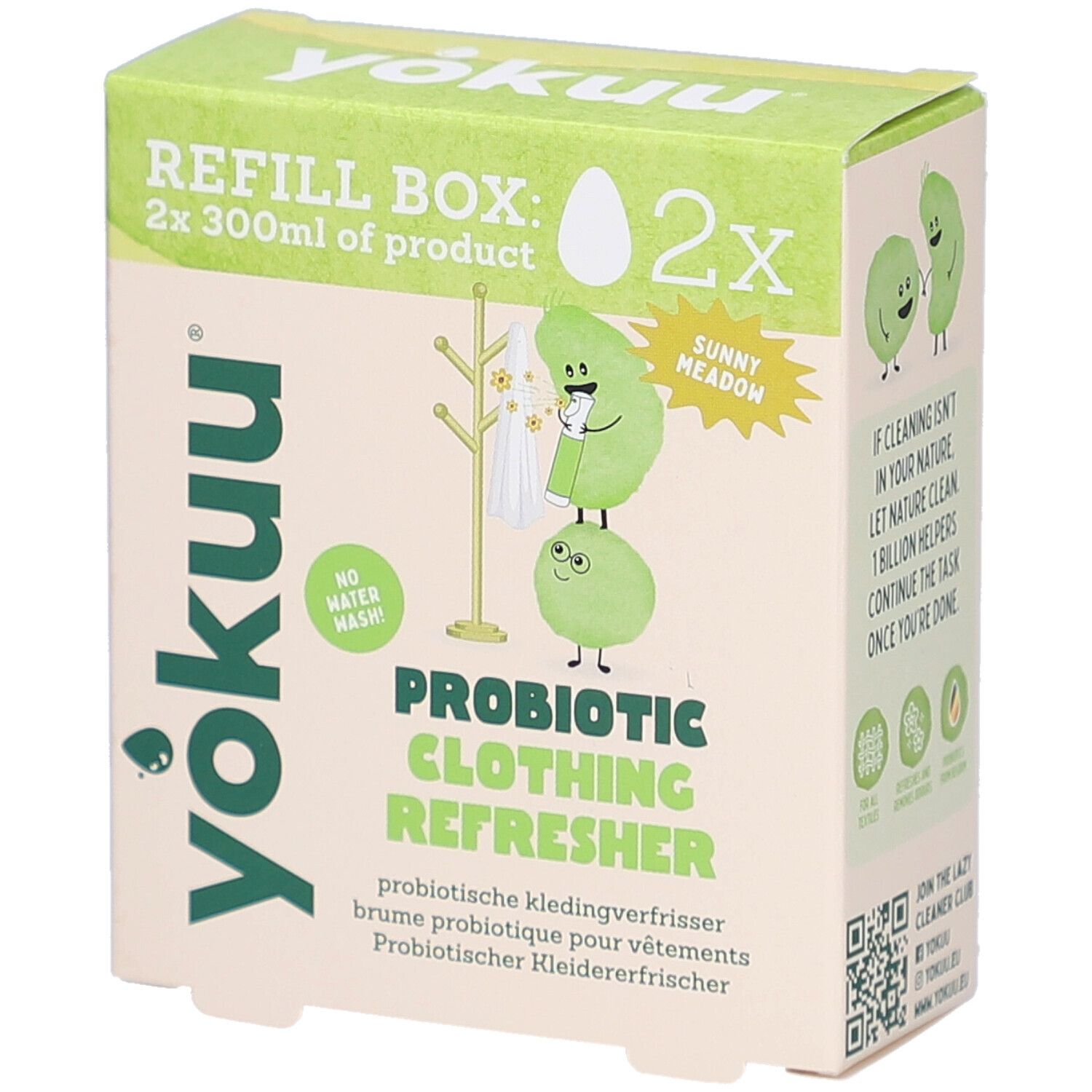 Yokuu Clothes Refreshener Refill 2 St Waschgel