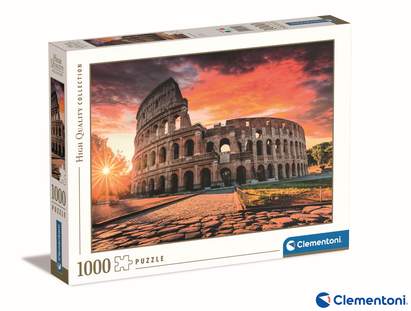 Clementoni Puzzel 1000 Zonsondergang in Rome