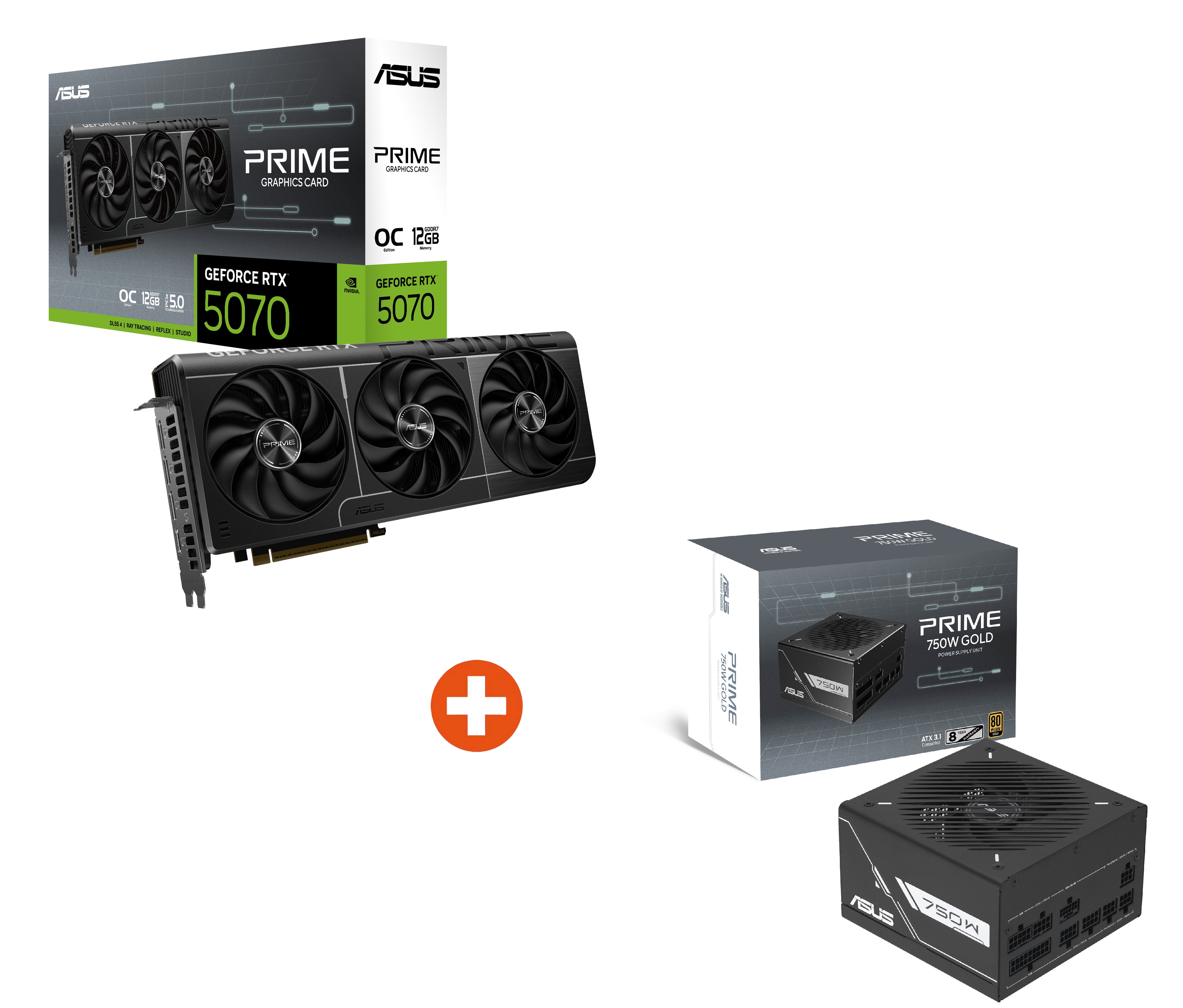 ASUS LEVEL UP #5 Bundle (PRIME-RTX5070 + PRIME-750G)