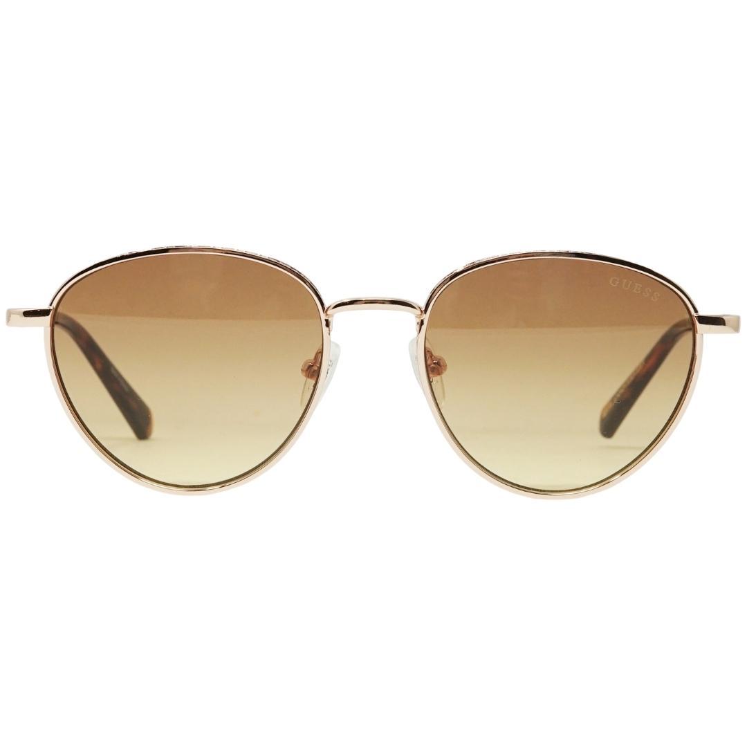 Guess Ronde Gouden Zonnebril