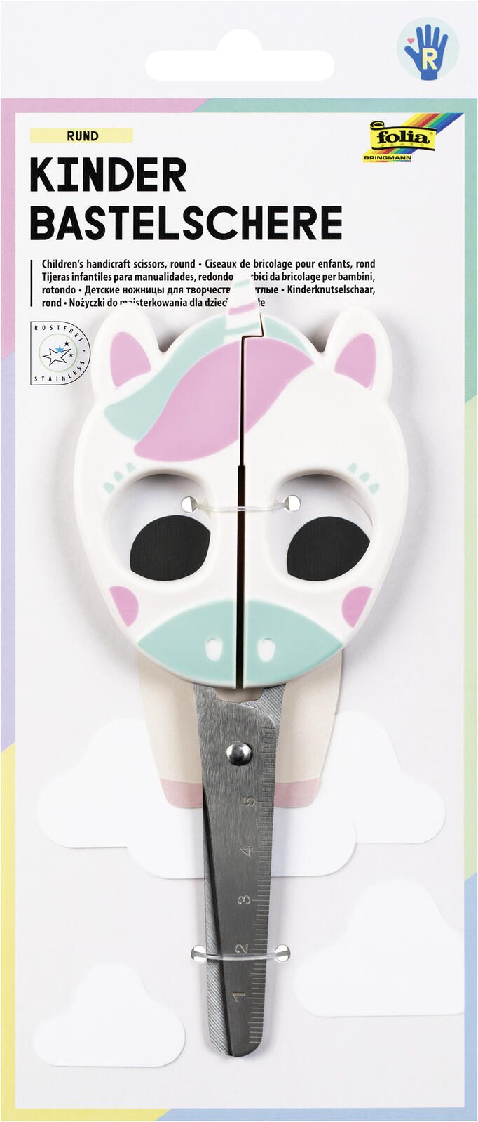 folia Kinderschere UNICORN 771