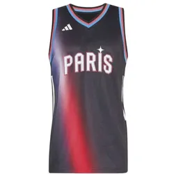 adidas Paris Basketball Heimtrikot Herren - black - S